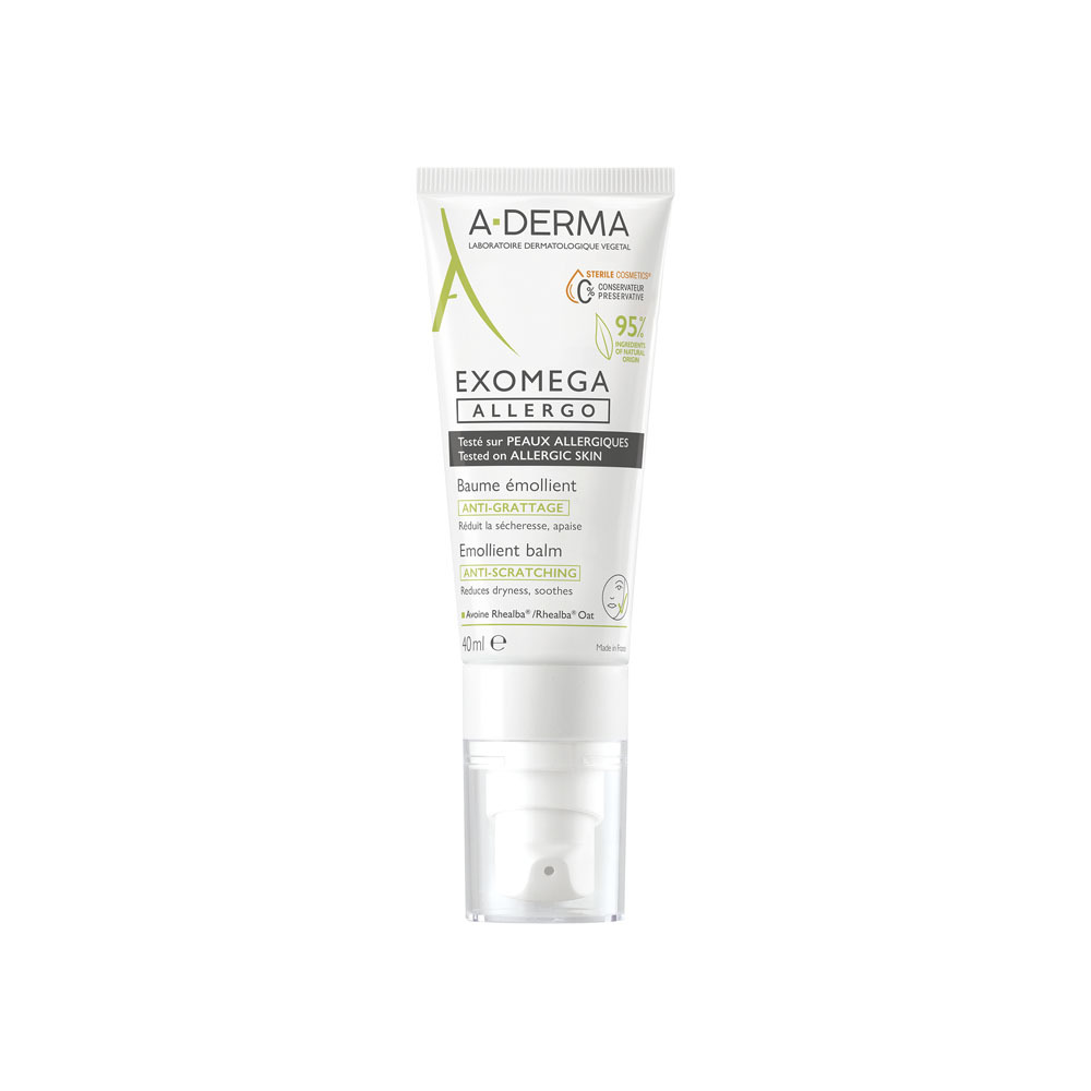 A-Derma Exomega Allergo Baume Emollient 40ml