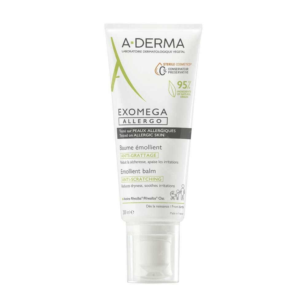 A-Derma Exomega Allergo Baume Emollient 200ml