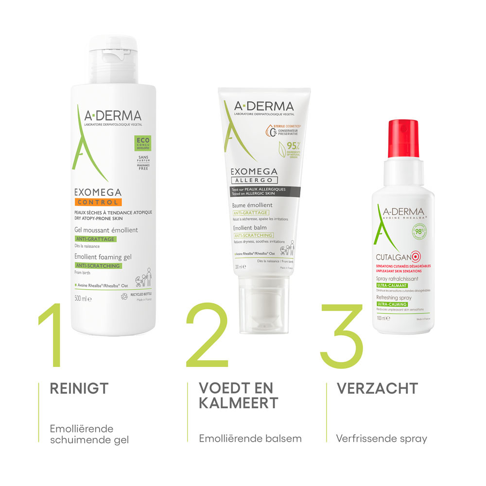 A-Derma Exomega Allergo Verzachtende Balsem 200ml