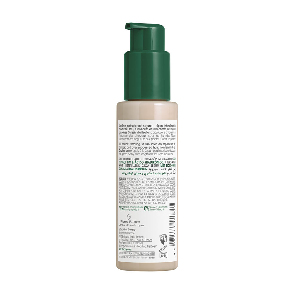 Klorane Capil. Cica Serum Reparateur Cupuacu 100ml