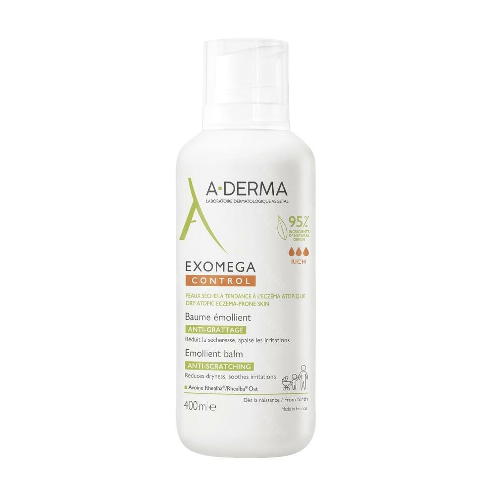 A-Derma Exomega Control Anti-Jeuk Verzachtende Creme 400ml