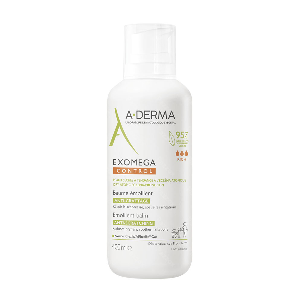 A-Derma Exomega Control Creme Emolliente Anti- Grattage 400 ml
