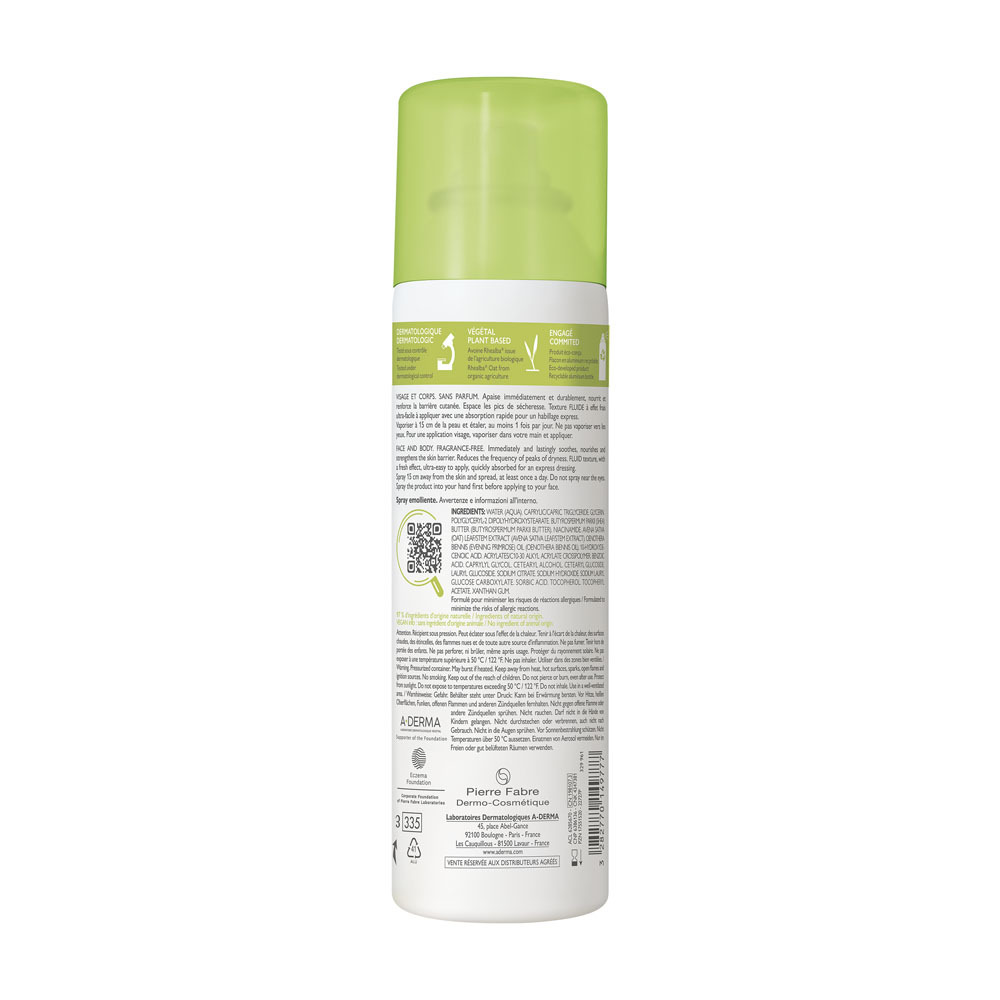 A-Derma Exomega Control Spray 200ml