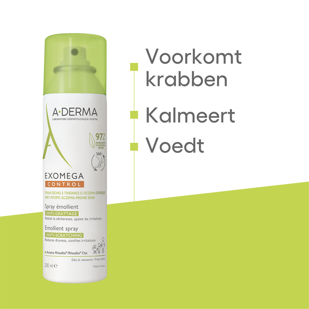 A-Derma Exomega Control Verzachtende Spray 200ml