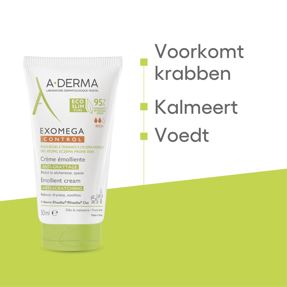 A-Derma Exomega Control Verzachtende Crème 50ml