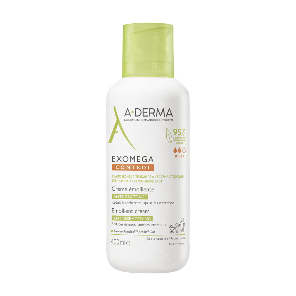 A-Derma Exomega Control Creme Emollient 400ml