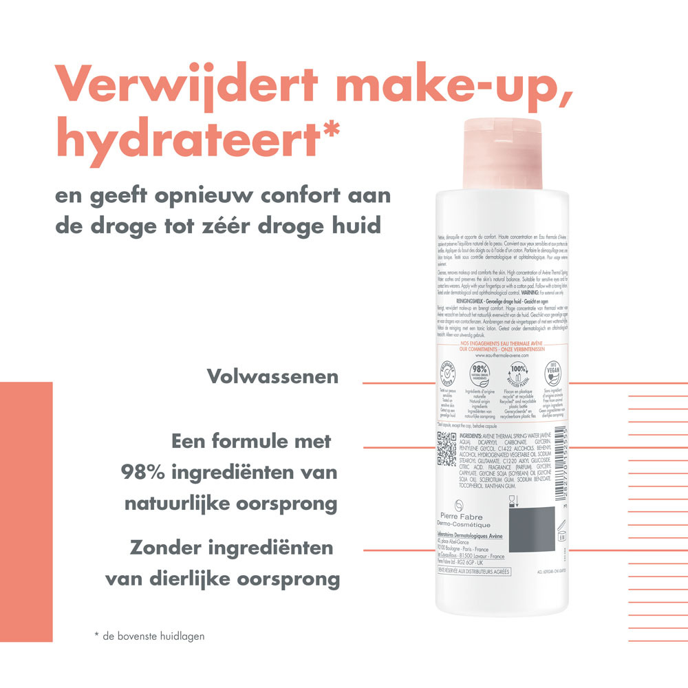 Avène Les Essentiels Reinigingsmelk 200ml