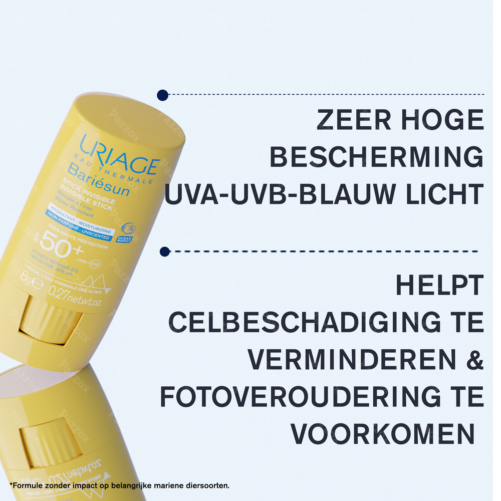 Uriage Bariésun Onzichtbare Stick SPF50+ 8g