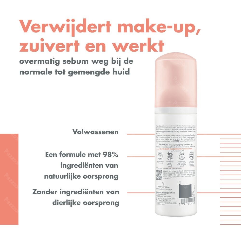 Avène Les Essentiels Reinigingsschuim 150ml