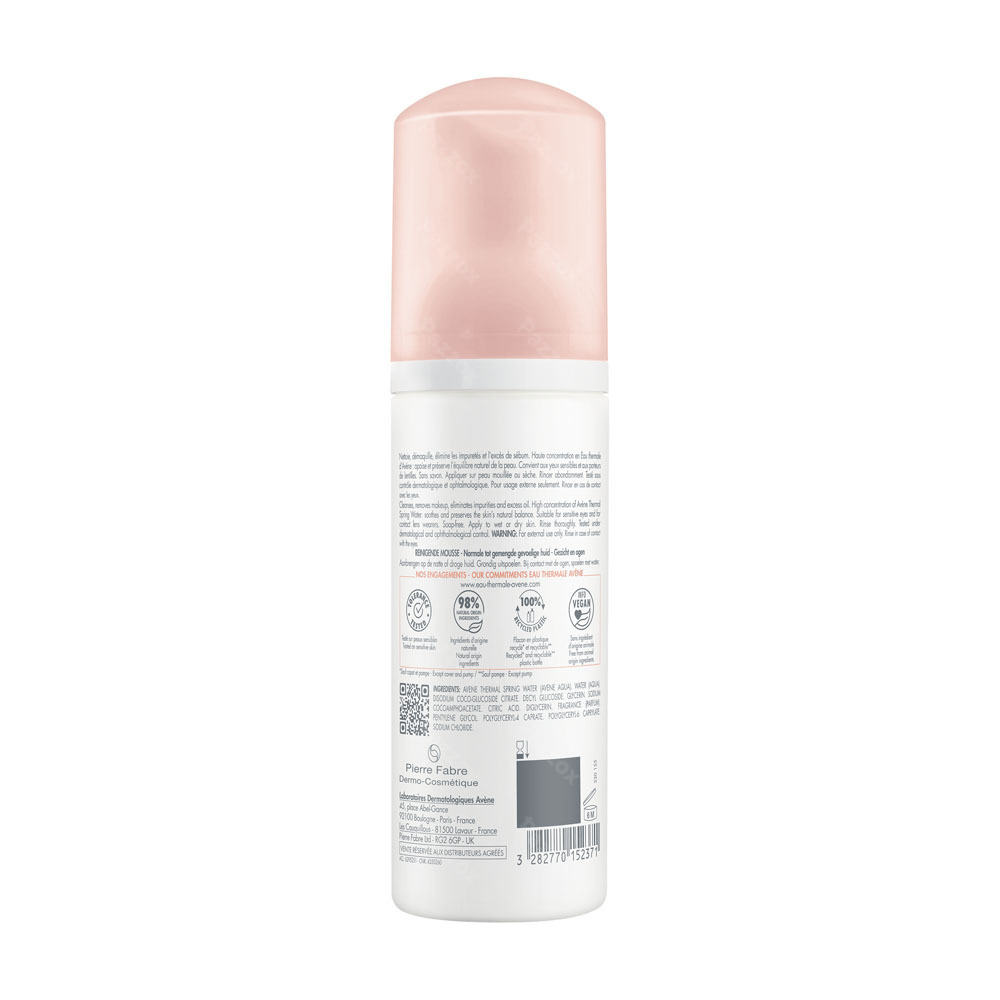 Avène Les Essentiels Reinigingsschuim 150ml