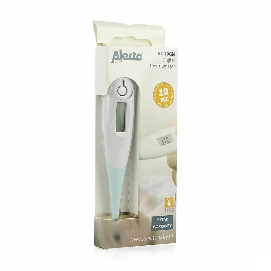 Alecto Digitale Thermometer Groen