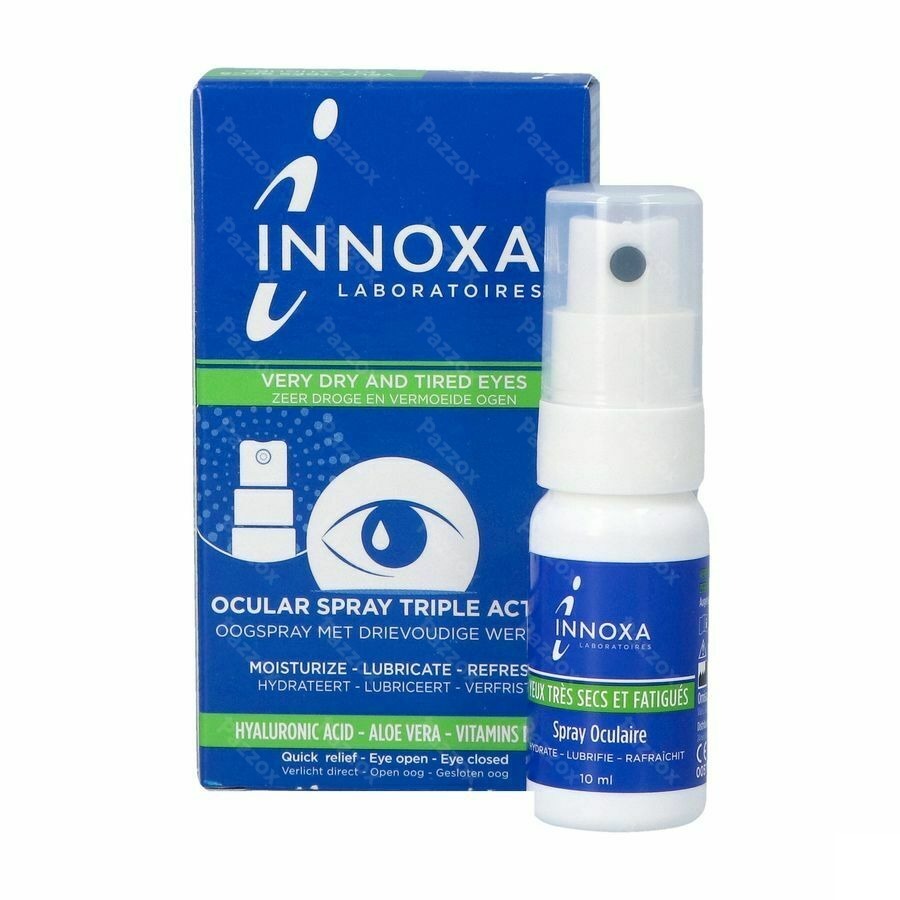 Inoxxa Oogspray Zeer Droge en Vermoeide Ogen 10ml