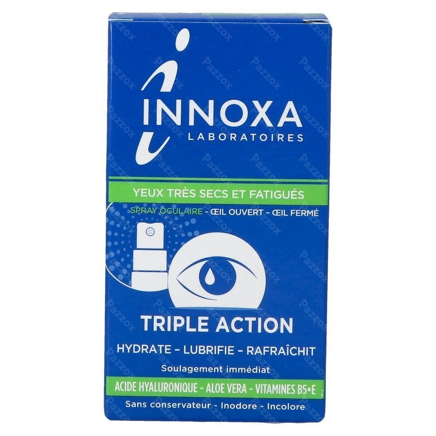 Inoxxa Oogspray Zeer Droge en Vermoeide Ogen 10ml