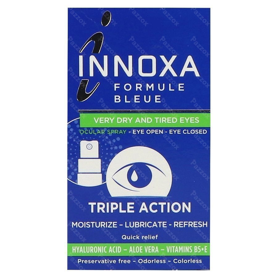 Inoxxa Oogspray Zeer Droge en Vermoeide Ogen 10ml