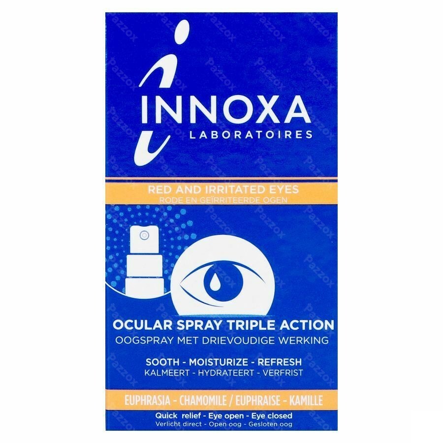 Innoxa Oogspray Rode&geirriteerde Ogen 10ml
