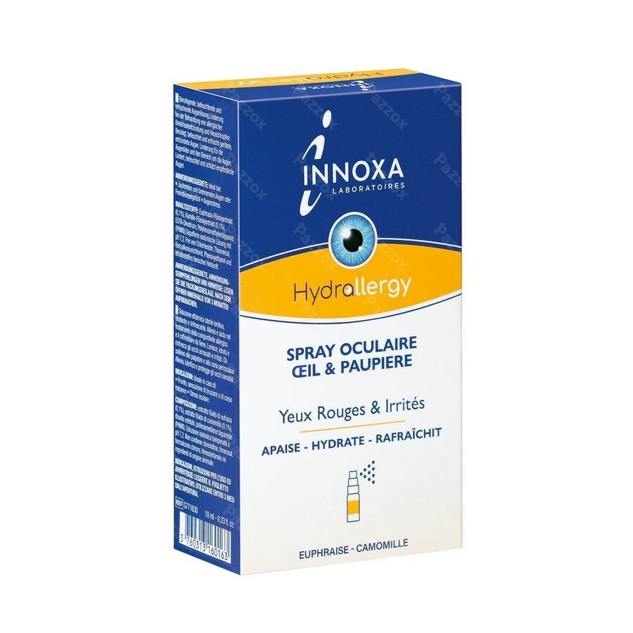 Innoxa Spray Oculaire Yeux Rouges&irrites 10ml