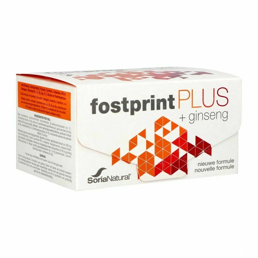 Soria Natural Fostprint Plus 15ml 20 Ampoules