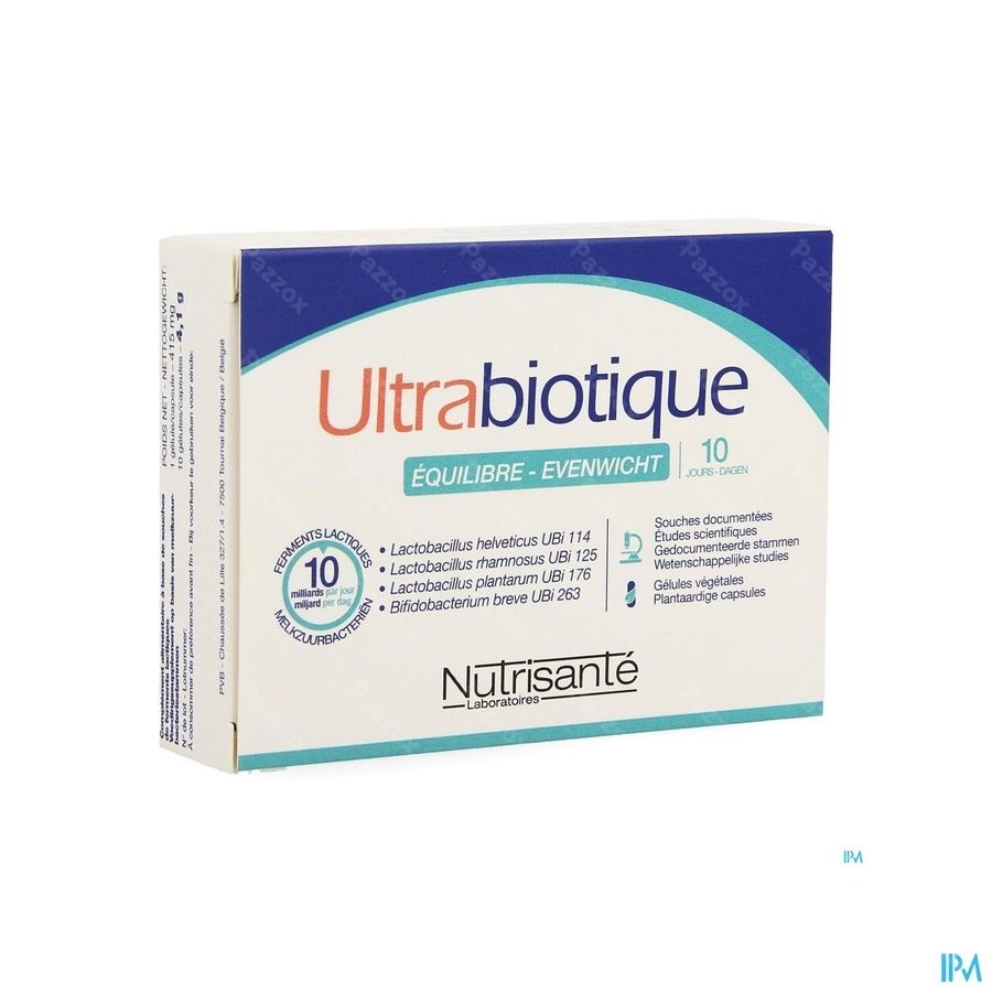 Ultrabiotique Equilibre Gel. 10 Nf