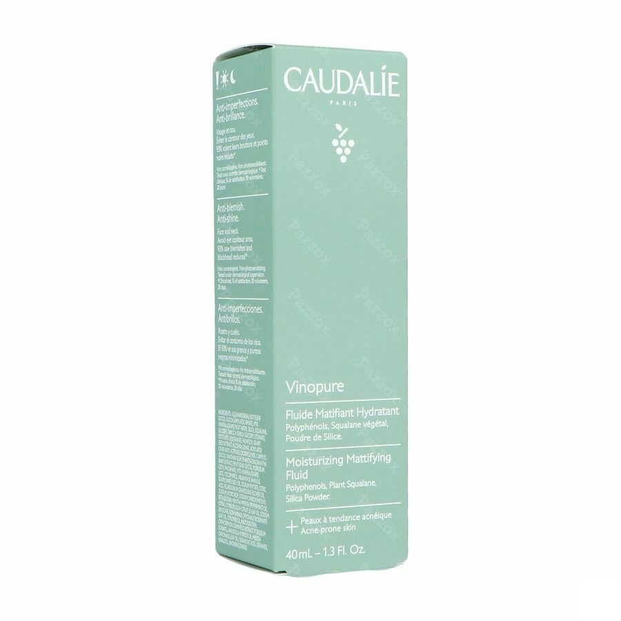 Caudalie Vinopure Hydraterende Matterende Fluide 40ml