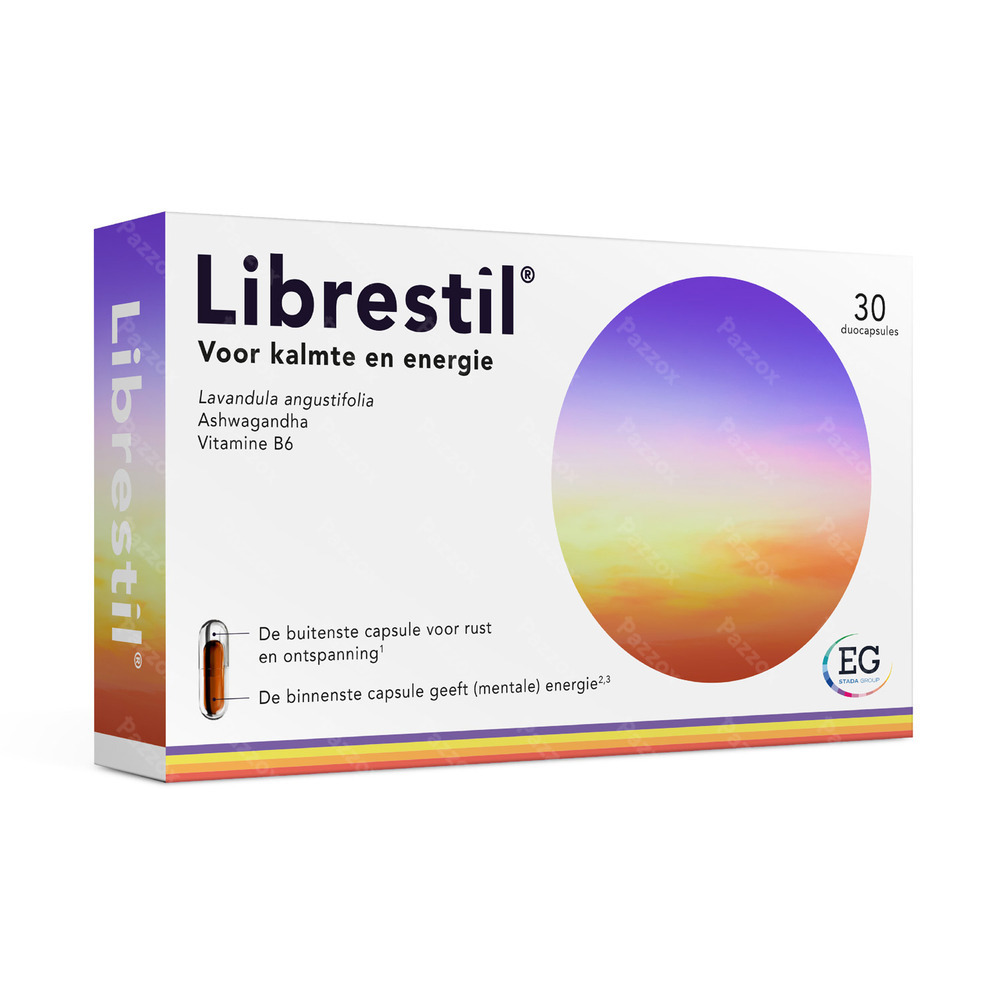 Librestil Ondersteuning bij Stress 30 Duocapsules