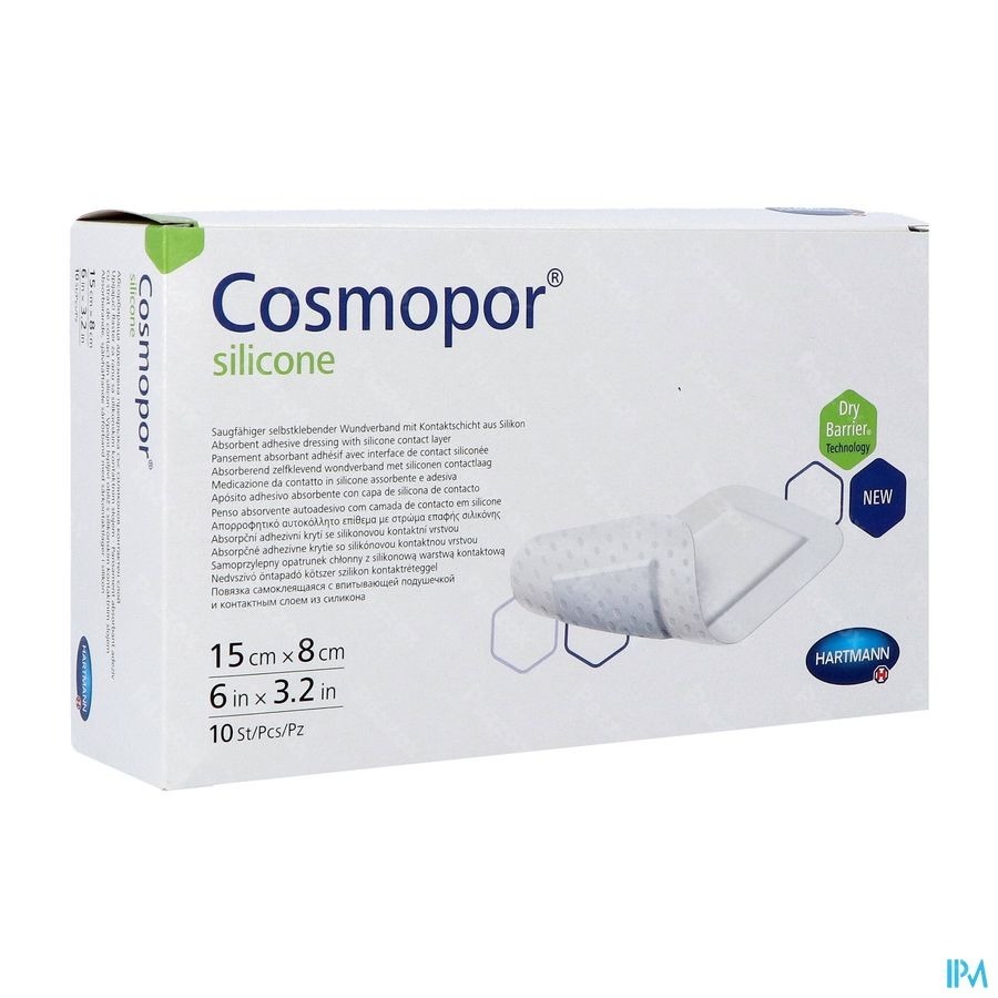 Cosmopor Silicone 15,0x 8cm 10