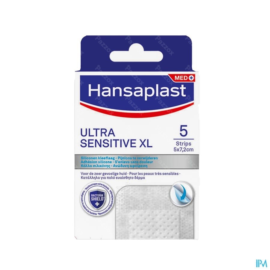 Hansaplast Pleisters Ultra Sensitive Xl 5