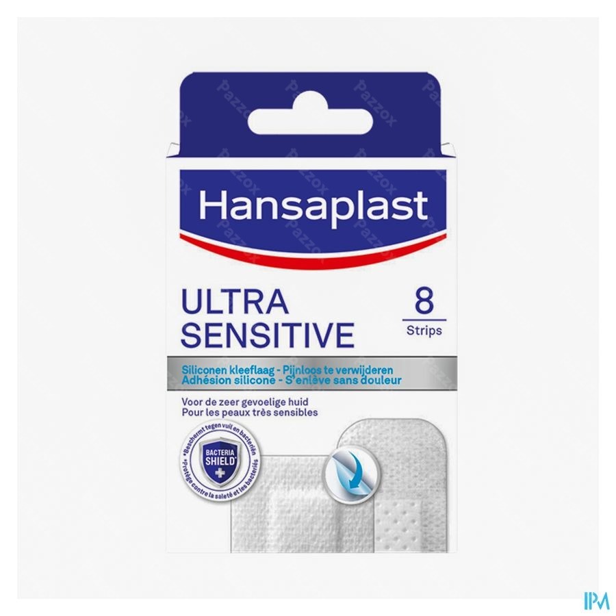 Hansaplast Pleisters Ultra Sensitive 8