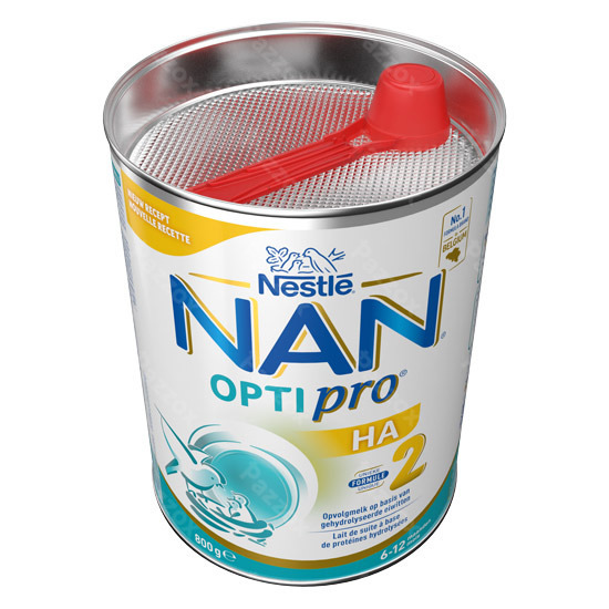 Nan Optipro HA 2 Hypoallergene Opvolgmelk Baby 6+ 800g