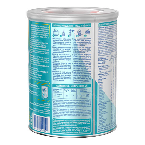Nan Optipro HA 2 Hypoallergene Opvolgmelk Baby 6+ 800g