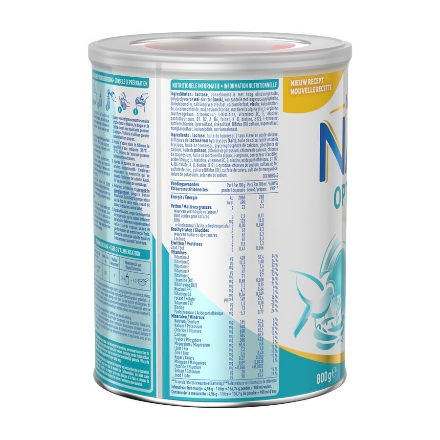 Nan Optipro HA 2 Lait de Suite Hypoallergénique Bébé 6+ Mois 800g