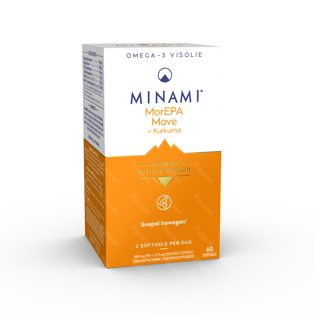 Minami Morepa Move + Curcuma 60 Softgels
