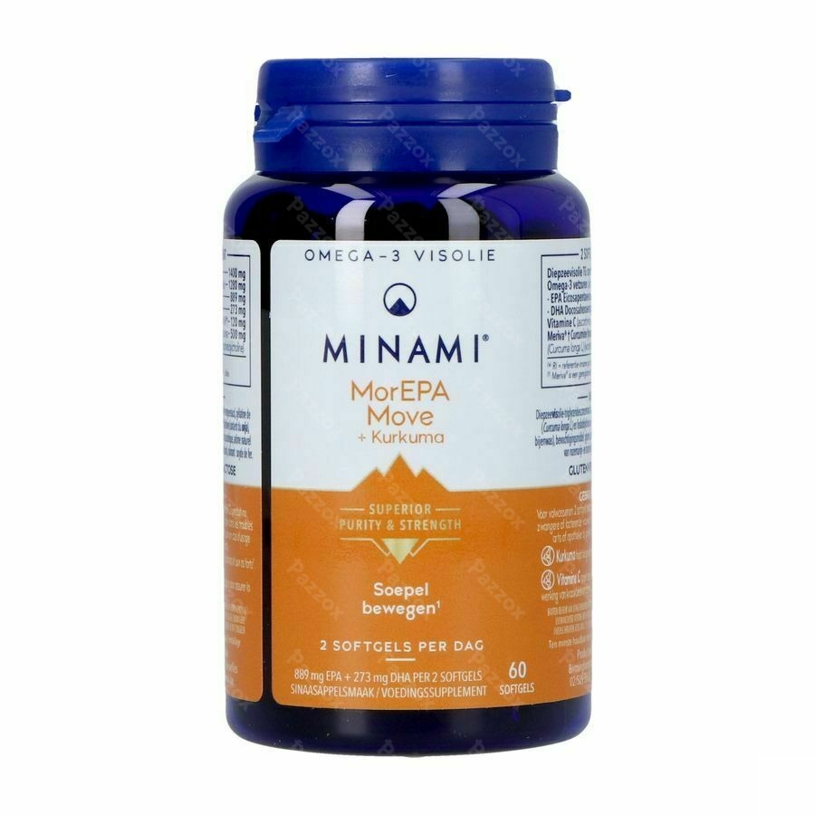 Minami Morepa Move + Curcuma 60 Softgels