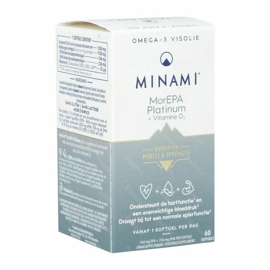Minami Morepa Platinum + Vit D3 Caps 60