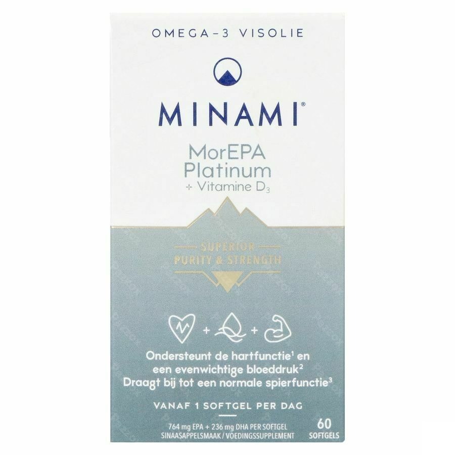 Minami Morepa Platinum + Vit D3 Caps 60