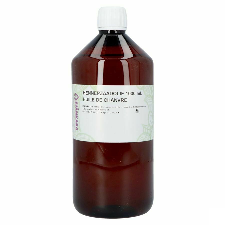Sjankara Hennepzaad Plant. Olie 1000ml