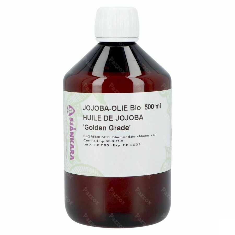 Sjankara Jojoba Huile Vegetale Bio 500ml