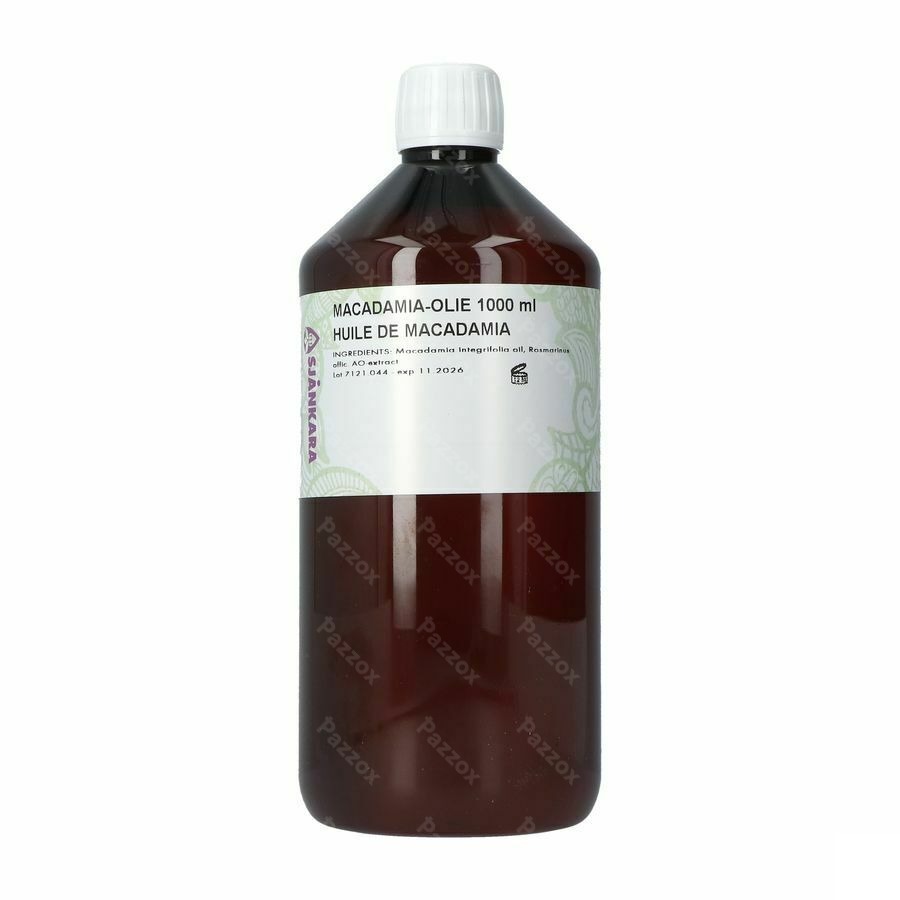 Sjankara Macadamia Plantaardige Olie 1000ml