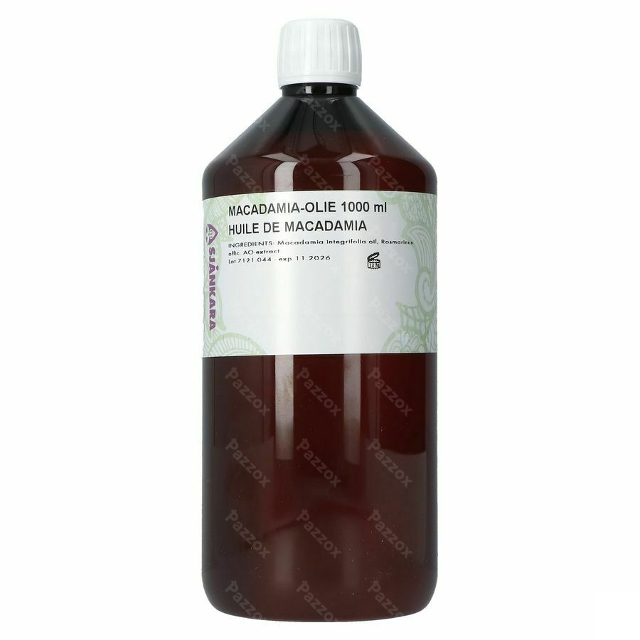 Sjankara Macadamia Plantaardige Olie 1000ml