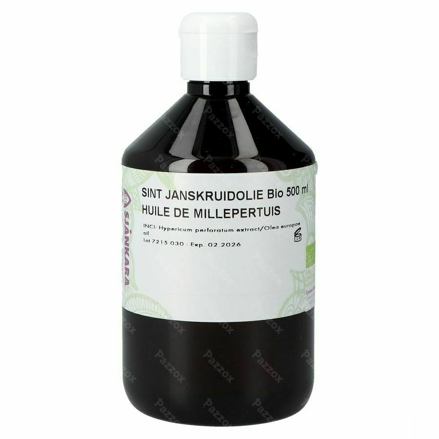Sjankara Sint-janskruid Olie Maceraat Bio 500ml