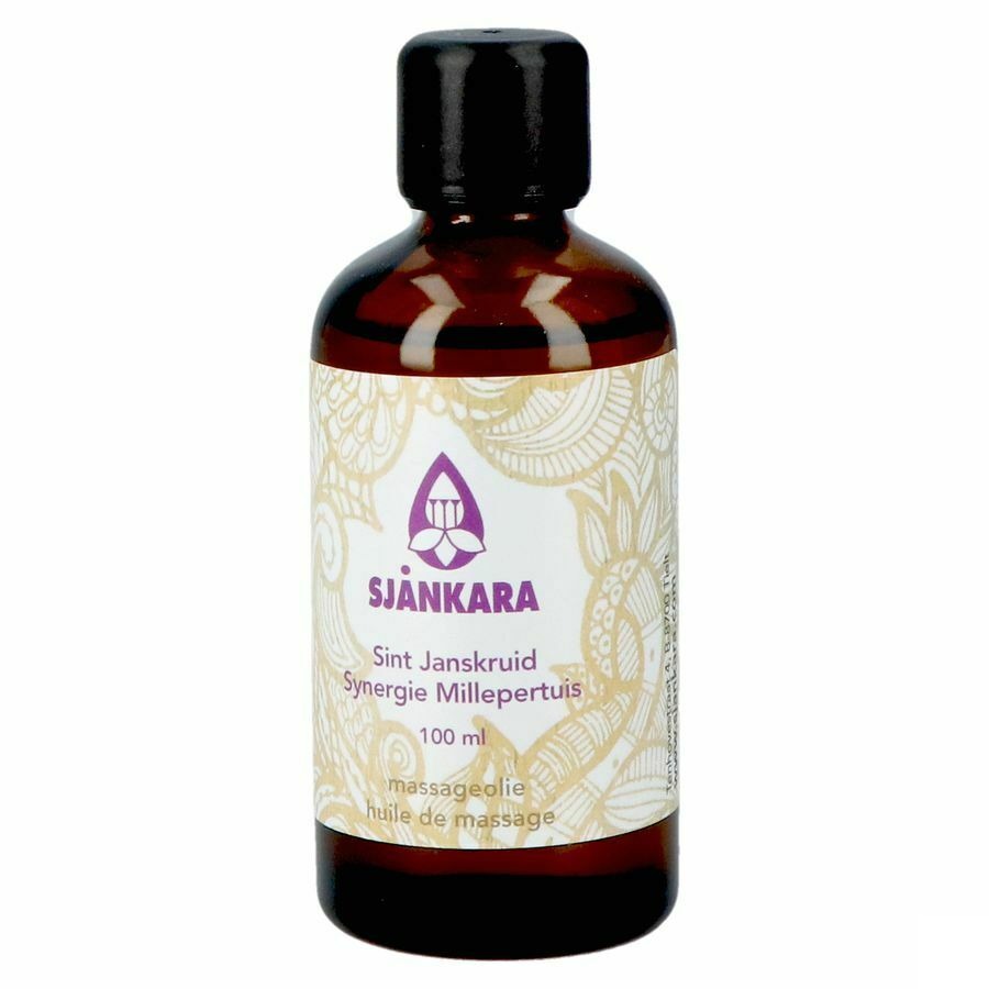 Sjankara Sint-janskruid Synergie Massageolie 100ml