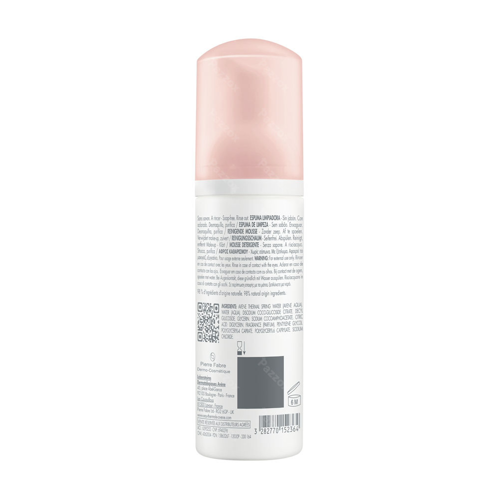 Avène Les Essentiels Reinigende Mousse 50ml