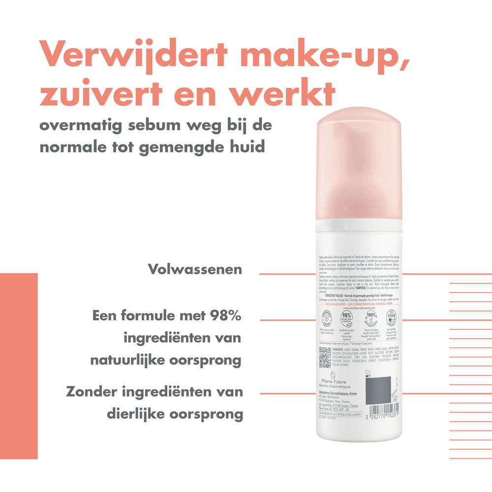 Avène Les Essentiels Reinigende Mousse 50ml