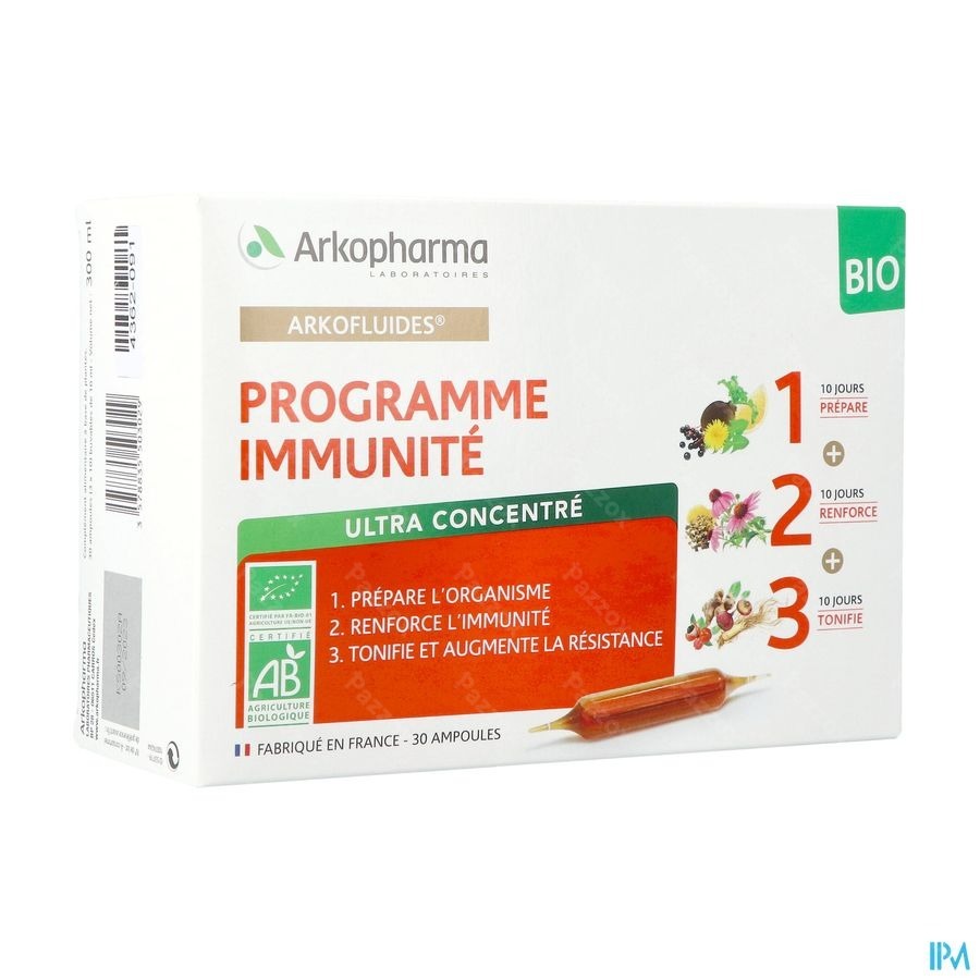 Arkofluides Immuniteitsprogramma Amp 30x10ml