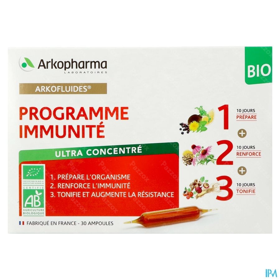 Arkofluides Immuniteitsprogramma Amp 30x10ml
