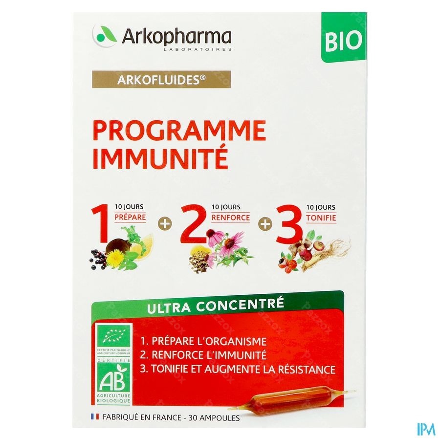 Arkofluides Immuniteitsprogramma Amp 30x10ml