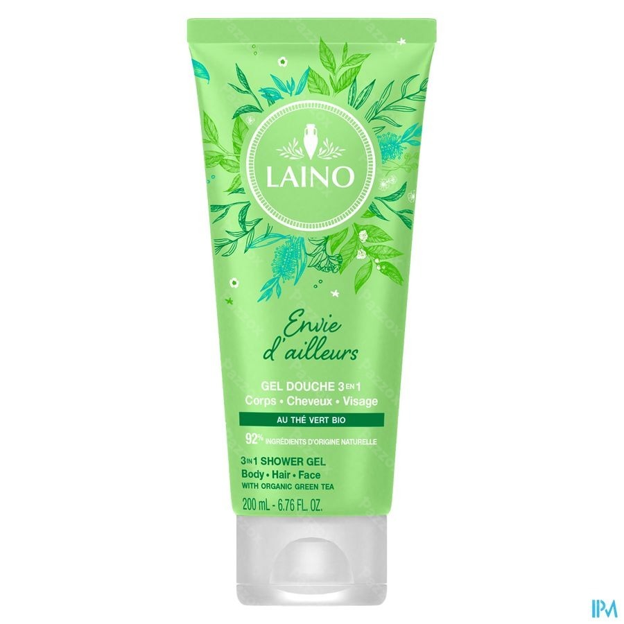 Laino Gel Douche 3en1 The Vert Tube 200ml