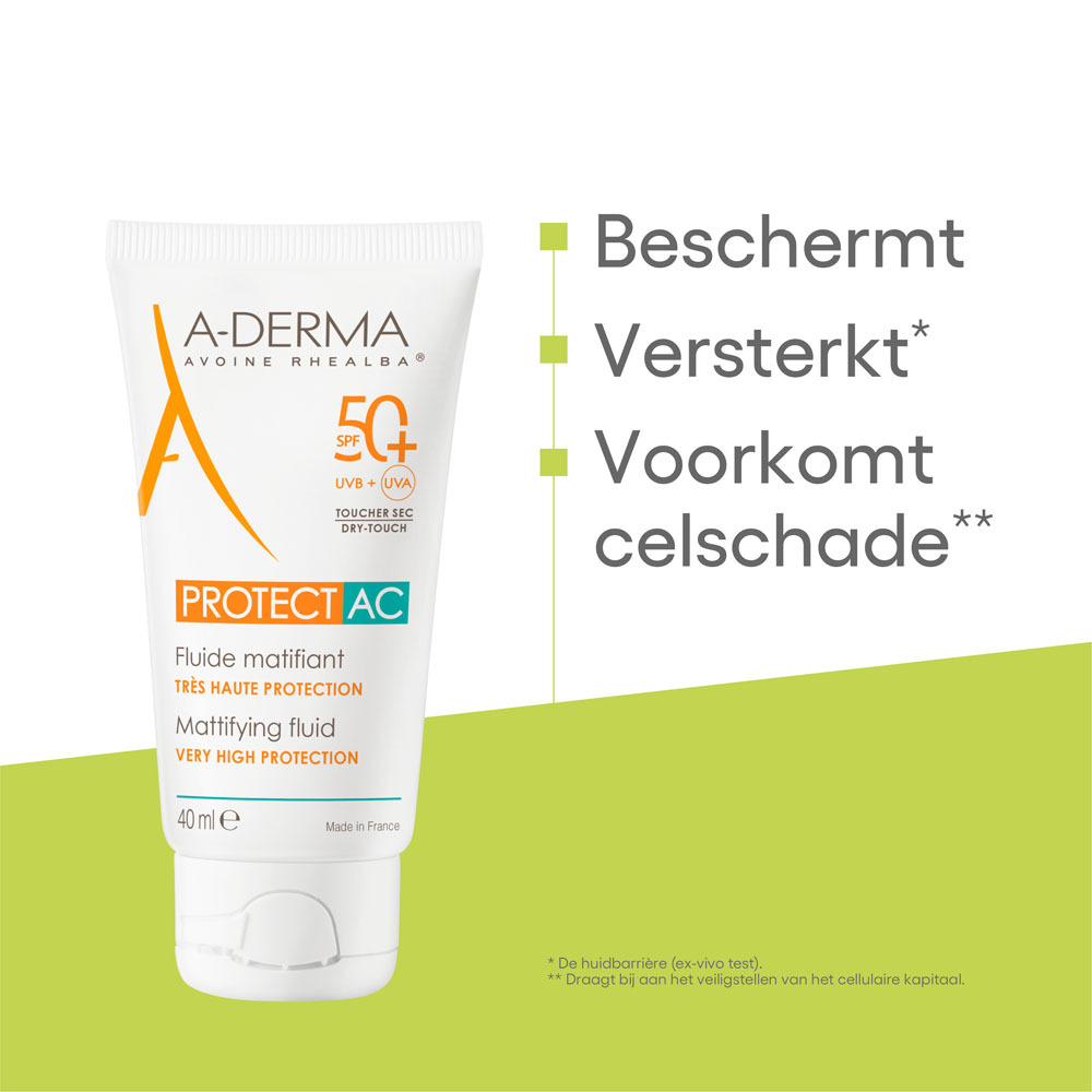 Aderma Protect Ac Matterend Spf50+ 40ml