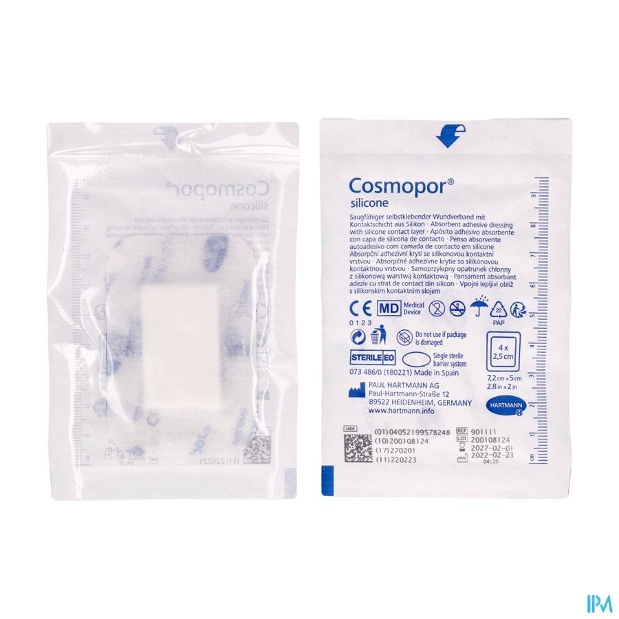 Cosmopor Silicone Selfcare 7,5x 5cm 5