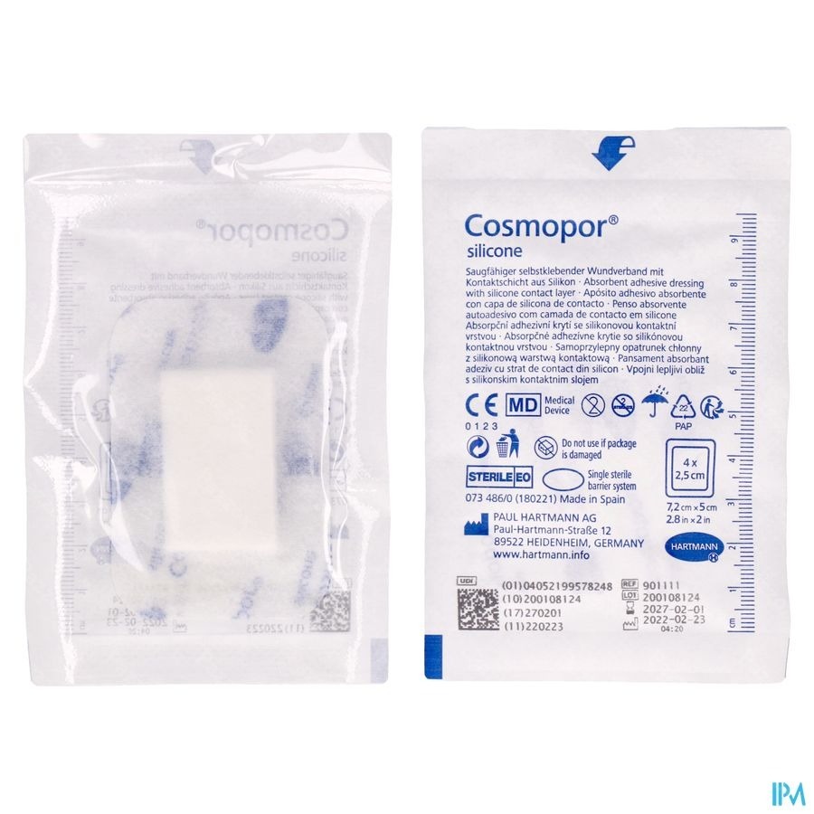 Cosmopor Silicone Selfcare 7,5x 5cm 5