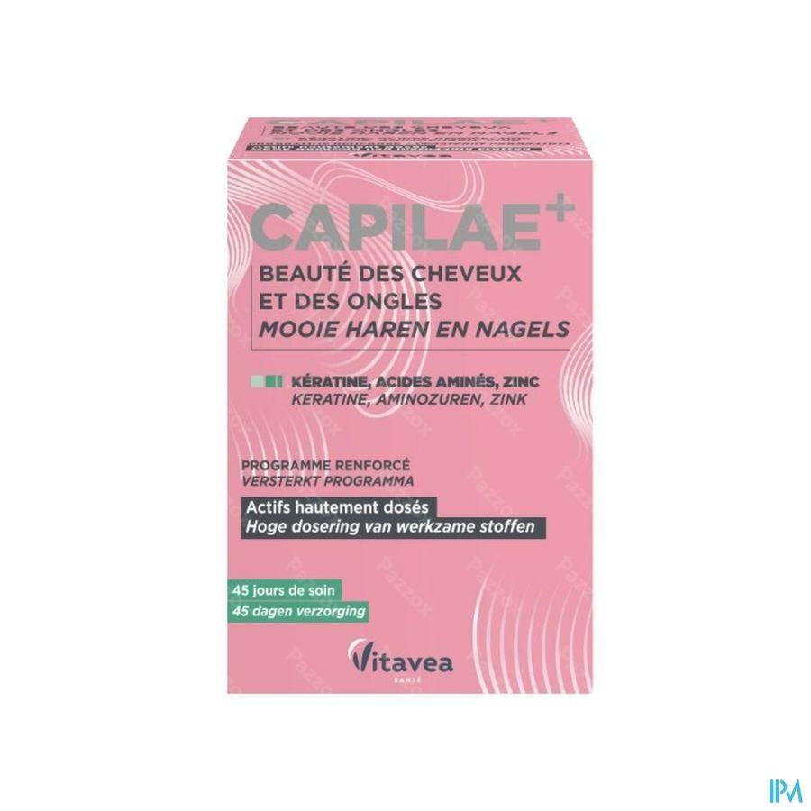Capilae Beaute Cheveux + Ongles Caps 2x120